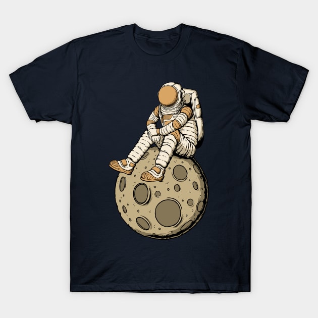 Astro Relax and Reflect T-Shirt by LukmannHak